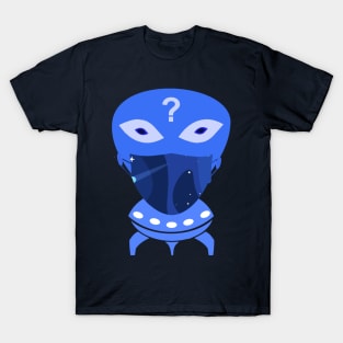 Aelly the Visitor with COVID mask T-Shirt